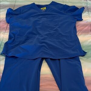 Blue Scrub Set by Ave